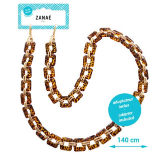 Огърлица за мобилен телефон Phone necklaces - Golden fire L size