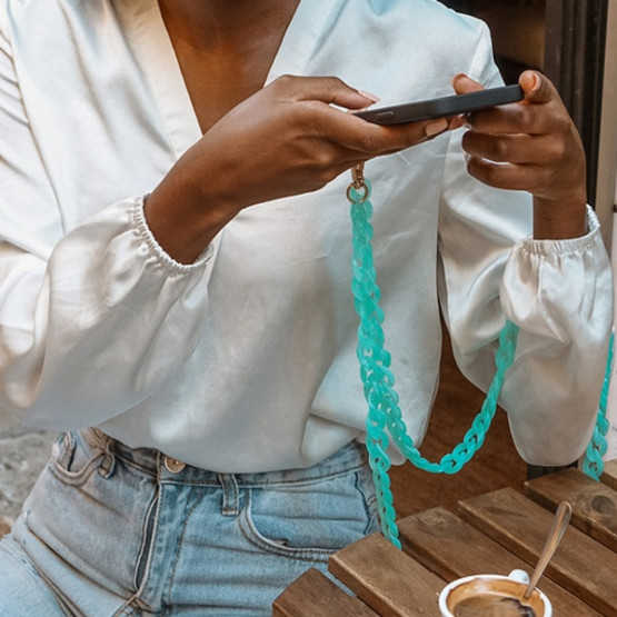 Огърлица за мобилен телефон Phone necklaces - Mint Harmony L size