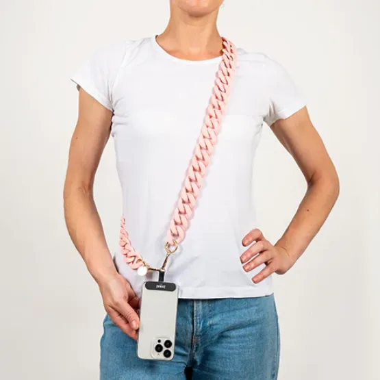 Огърлица за мобилен телефон Phone Chain Necklaces - Marshmallow