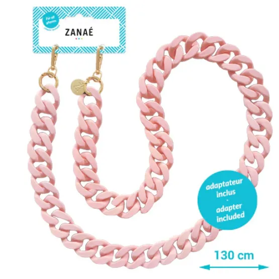 Огърлица за мобилен телефон Phone Chain Necklaces - Marshmallow