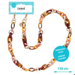 Огърлица за мобилен телефон Phone necklaces - Tigers eye