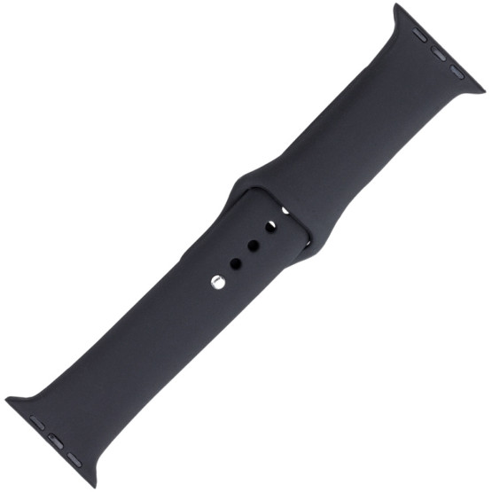 Силиконова каишка за часовник Smart Watch 42/44mm - Черна