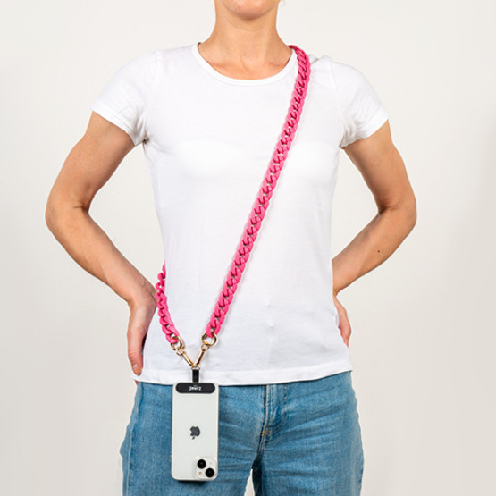 Огърлица за мобилен телефон Phone Chain Necklaces - Mate peony (large-links) L size
