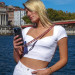 Огърлица за мобилен телефон Phone necklaces - Tortoise shell Lady L size