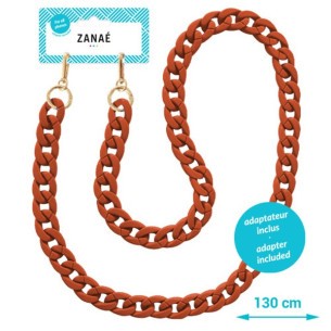 Огърлица за мобилен телефон Phone necklaces - Mate autumn leaf (large-links) L size