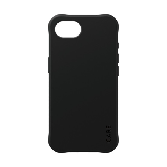 Гръб CARE by PanzerGlass за Apple iPhone 16E, Fashionable, Samba Case, MagSafe, Черен