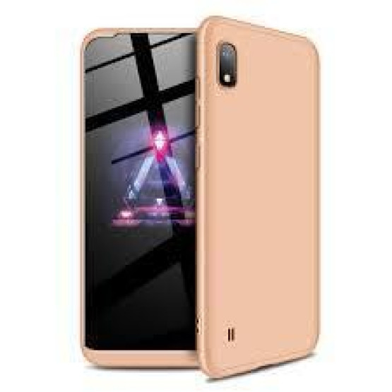 Гръб GKK 3 IN 1 Hard PC Case за Samsung Galaxy A20s - Rose gold