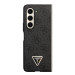 Гръб Guess 4G PU Leather Triangle Case за Samsung Galaxy Z Fold 5 - Черен