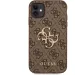 Гръб Guess PU 4G Metal Logo Case за iPhone 11 - Кафяв