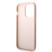 Гръб Guess PU 4G Metal Logo Case за iPhone 14 Pro - Розов