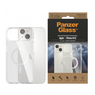 Гръб HardCase PanzerGlass, MagSafe за Apple Iphone 14 , Antibacterial - Прозрачен