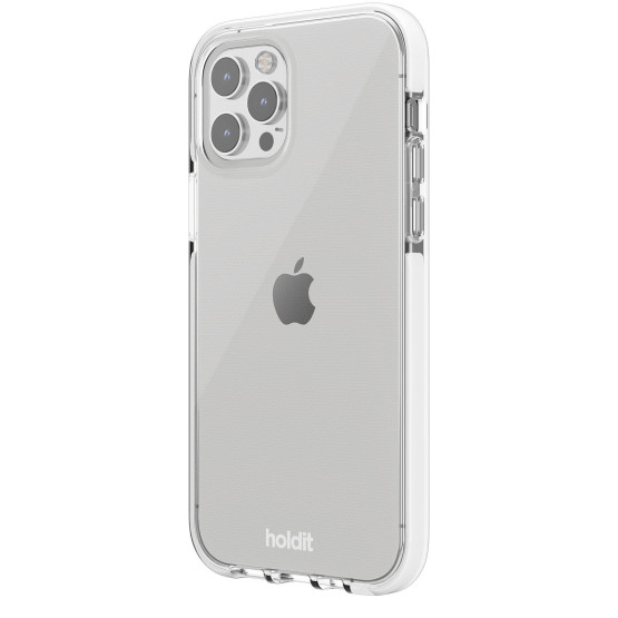 Гръб Holdit Seethru Case за iPhone 12/12 Pro - Прозрачен
