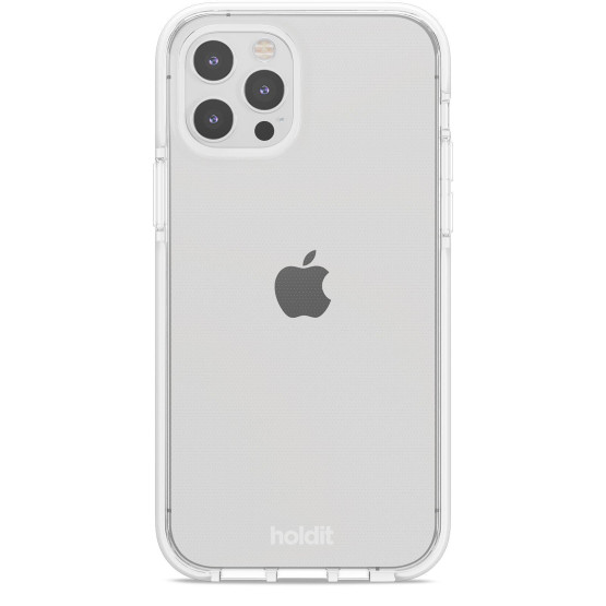 Гръб Holdit Seethru Case за iPhone 12/12 Pro - Прозрачен