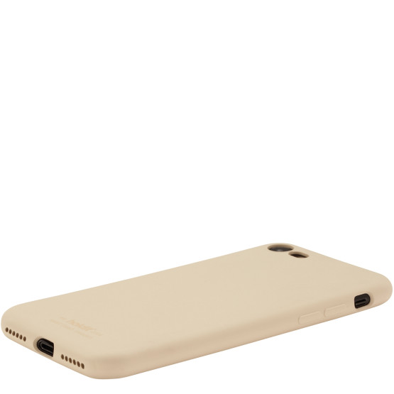 Гръб Holdit Silicone Case за 7/8/SE, Beige