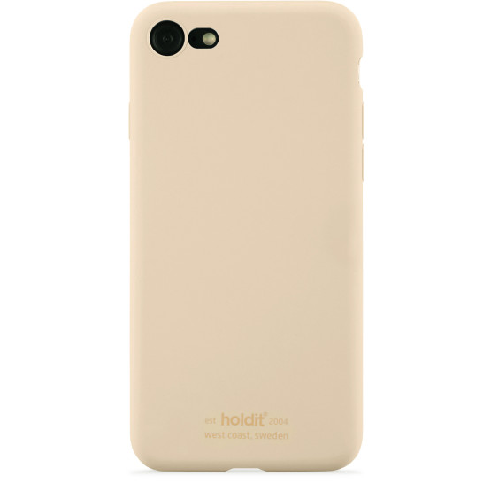 Гръб Holdit Silicone Case за 7/8/SE, Beige