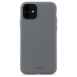 Гръб Holdit Silicone Case за iPhone 11 - Space Gray