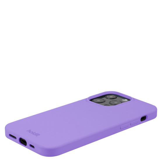 Гръб Holdit Silicone Case за iPhone 13 Pro - Лилав