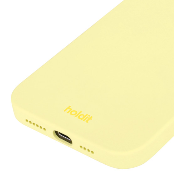 Гръб Holdit Silicone Case за iPhone 15 - Lemonade