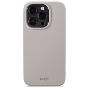 Гръб Holdit Silicone Case за iphone 15 Pro - Taupe