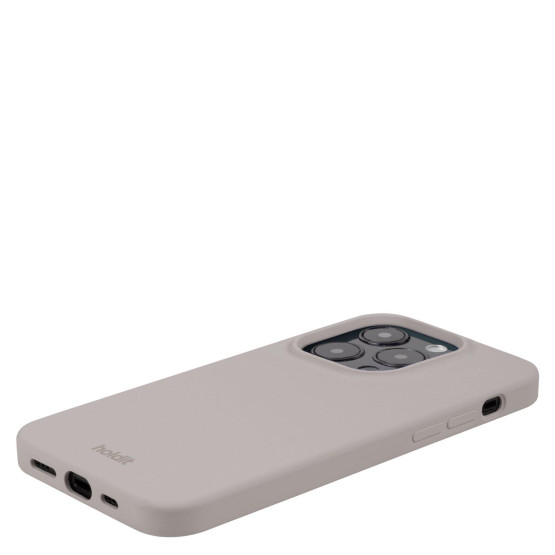 Гръб Holdit Silicone Case за iphone 15 Pro - Taupe