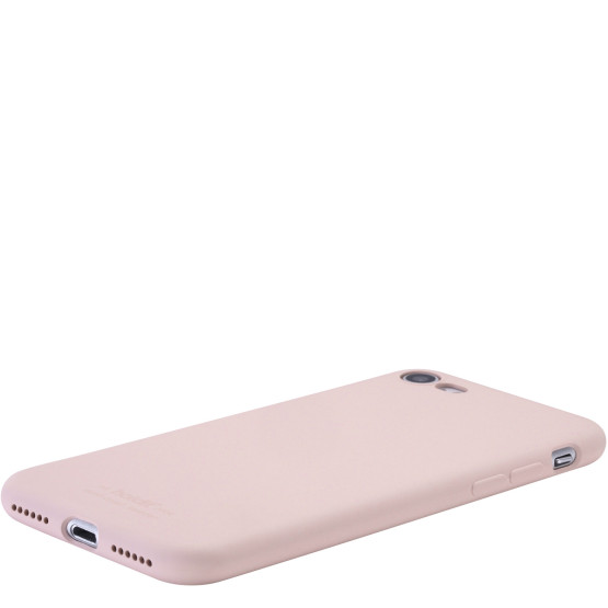 Гръб Holdit Silicone Case за iPhone 7/8/SE - Бледо розов