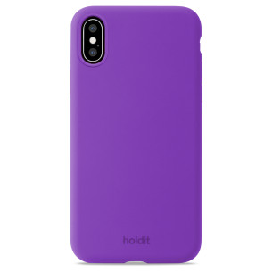 Гръб Holdit Silicone Case за iPhone X/Xs - Лилав