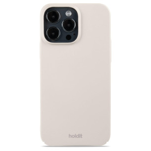 Гръб Holdit Slim Case за iphone 15 Pro Max - Light Beige