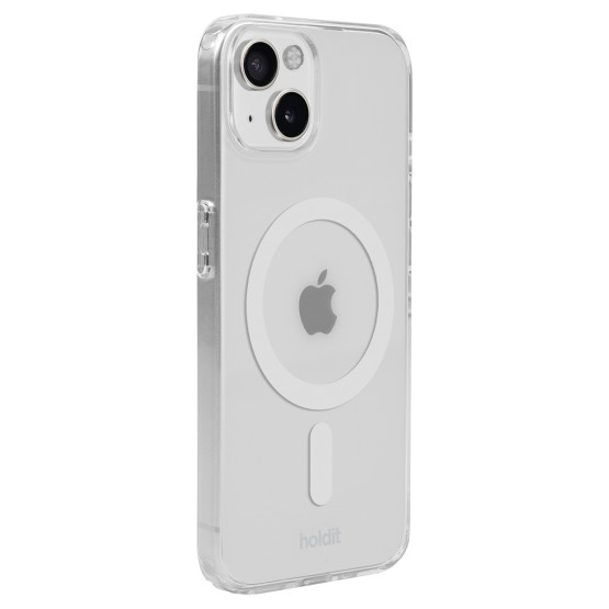 Гръб Holdit за iPhone 15,14,13, MagSafe Case, Бял