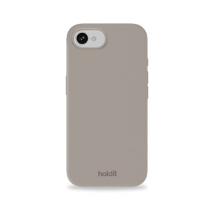Гръб Holdit за iPhone 16e, Silicone Case ,Taupe