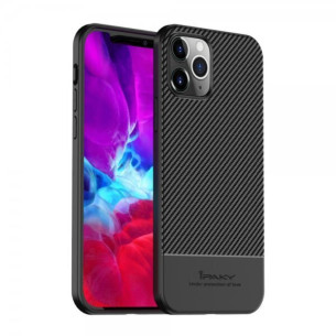 Гръб Ipaky Moosy case за Iphone 12 Pro Max - Черен