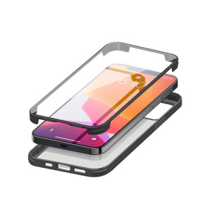 Гръб Krusell 360 Protective cover за Iphone 12 Pro Max - Черна рамка