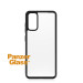 Гръб PanzerGlass ClearCase за Samsung Galaxy S20 - Черна рамка