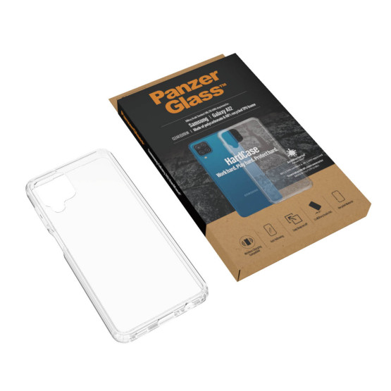 Гръб PanzerGlass Hard Case за Samsung Galaxy A12 - Прозрачен