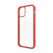 Гръб PanzerGlass за IPhone 12 Pro Max, ClearCase - Червена рамка