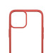 Гръб PanzerGlass за IPhone 12 Pro Max, ClearCase - Червена рамка