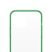 Гръб PanzerGlass за IPhone 13 Pro Max, ClearCase - Зелена рамка
