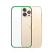 Гръб PanzerGlass за IPhone 13 Pro Max, ClearCase - Зелена рамка