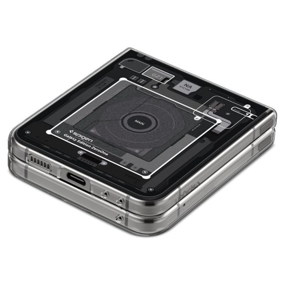 Гръб Spigen Air Skin за Samsung Galaxy Z Flip5 - Zero one
