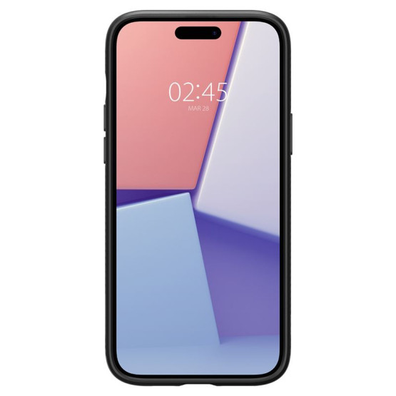 Гръб Spigen Liquid Air за iPhone 15 Plus - Черен