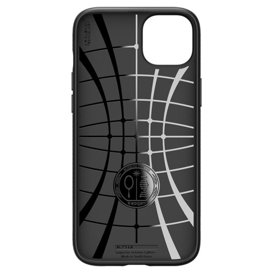 Гръб Spigen Liquid Air за iPhone 15 Plus - Черен