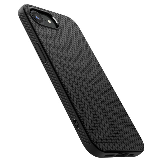 Гръб Spigen Liquid Air за iPhone 16E - Черен