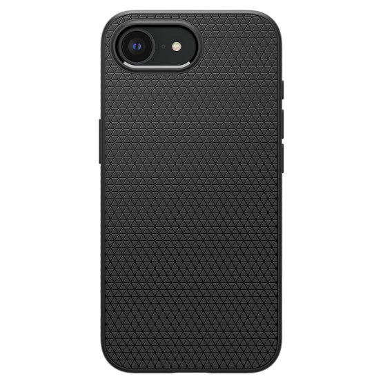 Гръб Spigen Liquid Air за iPhone 16E - Черен
