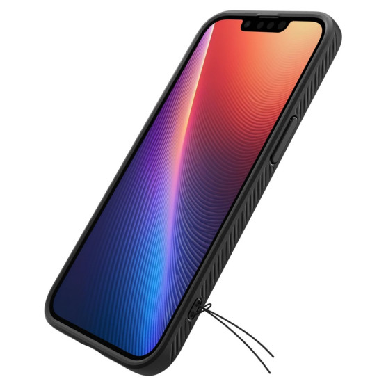 Гръб Spigen Liquid Air за iPhone 16E - Черен