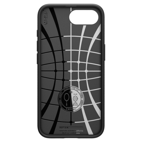 Гръб Spigen Liquid Air за iPhone 16E - Черен