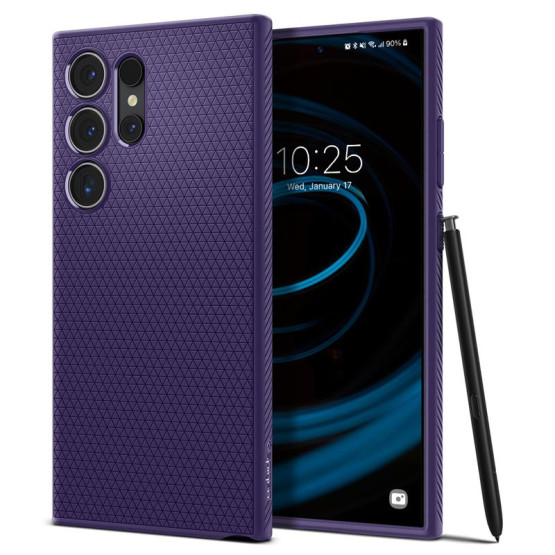 Гръб Spigen Liquid Air за Samsung Galaxy S24 Ultra - Лилав