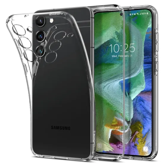 Гръб Spigen Liquid Crystal за Samsung Galaxy S23 - Прозрачен