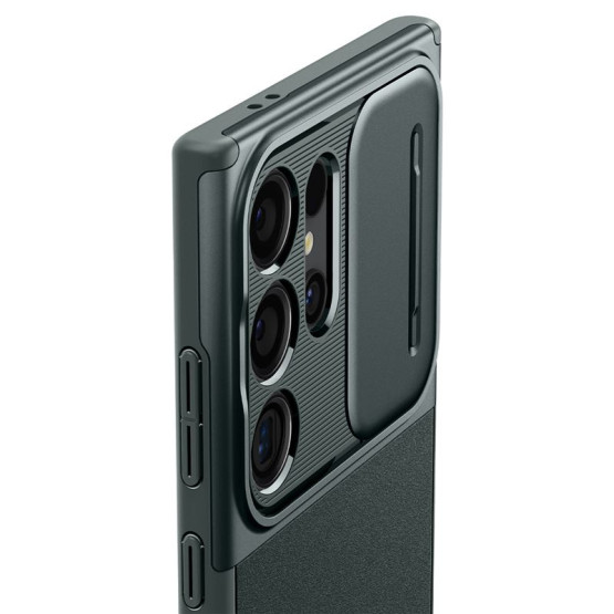 Гръб Spigen Optik Armor за Samsung Galaxy S24 Ultra - Зелен