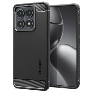 Гръб Spigen Rugged Armor за Xiaomi 14T Pro - Черен
