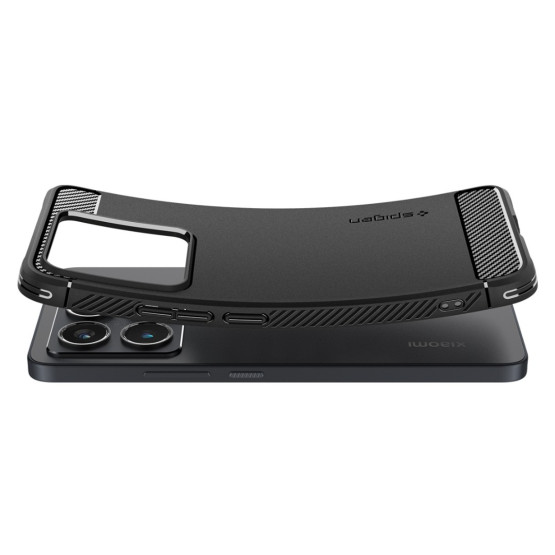 Гръб Spigen Rugged Armor за Xiaomi 14T Pro - Черен