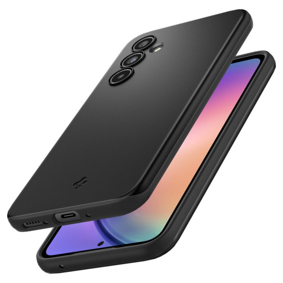 Гръб Spigen Thin Fit за Samsung Galaxy A54 5G - Черен